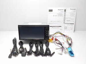 ☆地図2020年☆ Panasonic パナソニック メモリーナビ CN-RE07WD CD/DVD/SD/USB/iPod/Bluetooth/フルセグ 取扱書付き●24006117三J1706●