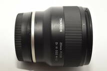 【極上品】 タムロン 20mm F2.8 Di III OSD M1:2 ソニーEマウント用（Model F050SF）　#6920_画像5