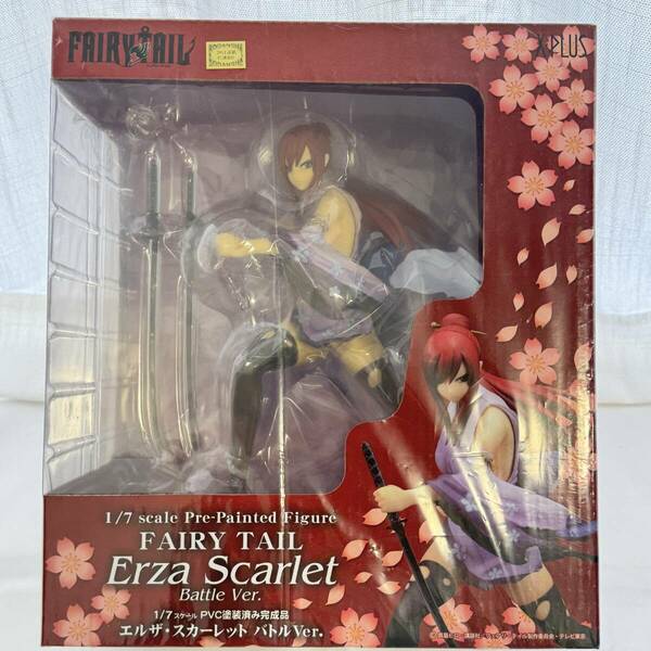 FAIRY TAIL フェアリーテイル エルザ・スカーレット バトルVer. 1/7 完成品 フィギュア エクスプラス 真島ヒロ