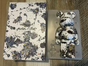 ★400%のみ★Jackson Pollock Studio SPLASH ベアブリック/BE@RBRICK 400%(メディコムトイ・フィギュア・ジャクソンポロック)