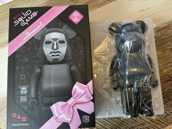 ★400%のみ★SQUID GAME/イカゲーム FRONTMAN ベアブリック/BE@RBRICK 400%(メディコムトイ・フィギュア)