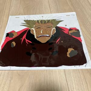 トライガン　セル画　原画付　ヴァッシュ　TRIGUN