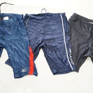 ★Mizuno/speedo/Niki/光沢テカテカ/スパッツ競パン/メンズショートパンツ/ホットパンツ/トライアスロンパンツ/シワシワクタクタ/使用感の画像2