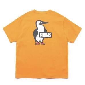 TE/CHUMS(チャムス) ブービーロゴTシャツ CH01-2279 Orange Lサイズ