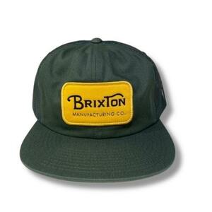 TE/ BRIXTON(ブリクストン) GRADE HP TRUCKER HAT TKGTG (11645)　グリーン