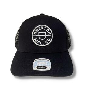 TE/ BRIXTON(ブリクストン) CREST X MP MESH CAP BLACK (10921)