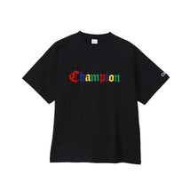 MO/ Champion （チャンピオン）ショートスリーブTシャツ 24SS ブラック Lサイズ C3-Z331_画像1