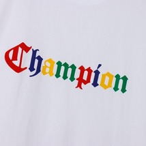 MO/ Champion （チャンピオン）ショートスリーブTシャツ 24SS ホワイト Mサイズ C3-Z331_画像2