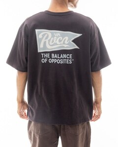 MO/ RVCA (ルーカ) PENNANTAN TEE Ｔシャツ Lサイズ MBL BE041227