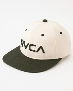 MO/ RVCA (ルーカ) TWILL SNAPBACKII キャップ COV BE041911