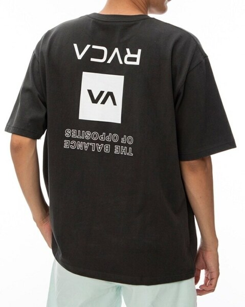 TE/ RVCA (ルーカ)　UP STATE TEE Ｔシャツ PTK BE041234　Lサイズ