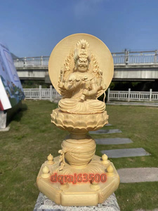 仏教美術 愛染明王像 最新作 総檜材 木彫仏像 精密細工