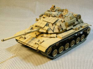 1/35　タミヤ U.S.MARINE M60A1 w/REACTIVE ARMOR 完成品