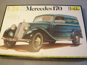 1/24 Heller Mercedes 170 V "47.11"e rail Mercedes 170 V