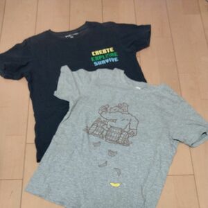 150　ドンキーコング　160 マインクラフト　　　　　　　ＵＴ半袖Tシャツ 