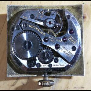LONGINES ロンジン WITTNAUER ウィットナー 手巻き 17石 スモセコ メンズ 腕 時計 W177816 稼働品 未整備 箱 付き アンティーク ウォッチの画像5