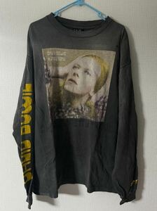 送料込み SAINT Mxxxxxx DAVID BOWIE HUNKY DORY DB LS TEEサイズL