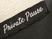 Private Pause フードジャンパー　ブラック　サイズМ　【未使用】_画像5