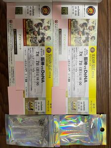 2024年7月7日（ 日 ）甲子園球場 阪神タイガース対DeNA戦 アイビーシートチケット２枚連番 夏のこどもまつりKIDSハッピ