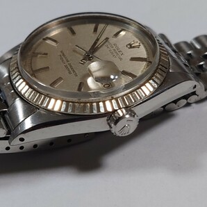 ☆ ROLEX OYSTER PERPETUAL DATE JUST ロレックス デイトジャスト 自動巻き Ref.1601 Cal.1570☆の画像8