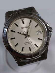 ジャンク☆ SEIKO　PERPETUAL CALENDAR セイコーパーペチュアルカレンダー　8F32-00P0 ☆