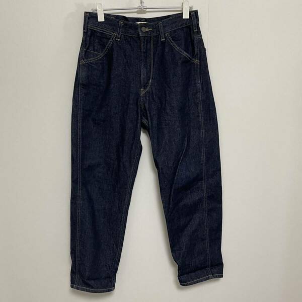 UNIQLO ユニクロ メンズ ワイドフィットテーパードジーンズ サイズ28 ブルー ジーンズ デニム パンツ ジーパン