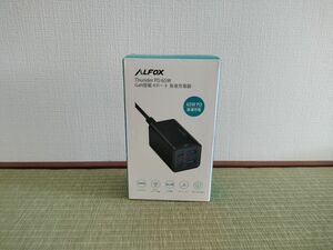 新品未開封 Alfox PD充電器 急速充電器 65W USB-A&USB-C 4ポート GaN(窒化ガリウム) 採用