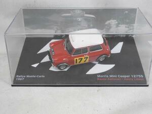 §ミニカー　デアゴスティーニ ラリーカーコレクション＃13　1/43　Morris　Mini　Cooper1275S 1967　モーリス ミニクーパー 