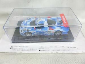 §ミニカー　アシェット　1/43　ル・マン24時間レース カーコレクション　ニッサン　R390 GT1　#32　 1998　日産　