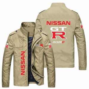 05★日産 NISMO GTR★モータースポーツ ロゴ 冬服 防水防風ジャケット アウトドアスポーツウェア 釣り服 長袖 スレーシング スウェット