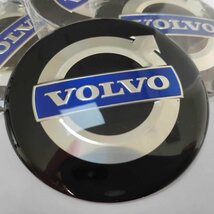 ボルボ VOLVO ホイールセンターキャップシール 4枚セット 直径65mm 防塵_画像2