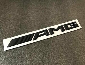 AMG エンブレム リアステッカー メルセデスベンツ ニュータイプ 山型ロゴ 新型 現行型 ブラック