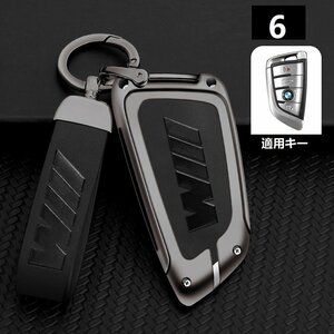 ///M BMW smart key case key cover TPU key holder car exclusive use scratch prevention key . protection deep rust color / black *2-6 number 
