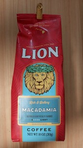  Hawaii lion coffee macadamia nuts flavour 283g