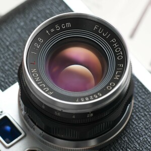 【極上品】フジノン L 50mm F2.8 L39 Lマウント用 付属品付　クセノタール型　フジ　Fuji Fujinon　