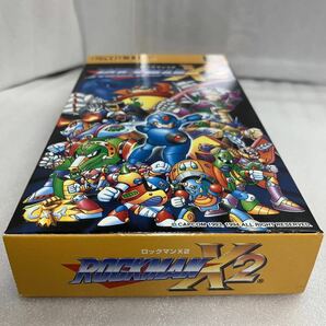 【美品良品】スーパーファミコン ロックマンX2 SFC 箱感色味良好の画像3