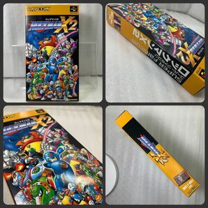 【美品良品】スーパーファミコン ロックマンX2 SFC 箱感色味良好の画像5