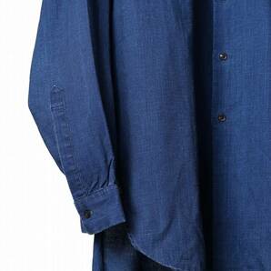 COLINA LINEN INDIGO GRANPA SHIRTS 定価25300円 CAPERTICA KLASICA sus-sous SOSNOVSKA ZIGGY CHEN incarnation DEVOAの画像4