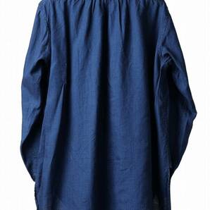 COLINA LINEN INDIGO GRANPA SHIRTS 定価25300円 CAPERTICA KLASICA sus-sous SOSNOVSKA ZIGGY CHEN incarnation DEVOAの画像9