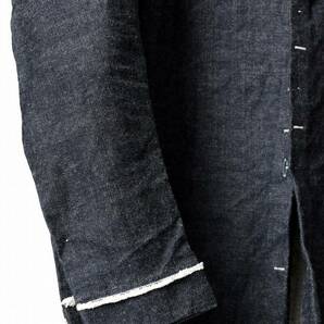 ierib SHIRT JACKET / JP HEAVY oz SELVEDGE DENIM 定価150000円 イエリブ incarnation m.a+ ISAMU KATAYAMA BACKLASH N/07 DEVOAの画像4