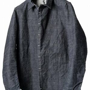 ierib SHIRT JACKET / JP HEAVY oz SELVEDGE DENIM 定価150000円 イエリブ incarnation m.a+ ISAMU KATAYAMA BACKLASH N/07 DEVOAの画像5