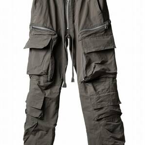 A.F ARTEFACT RADICAL-ZIP FIELD PANTS 定価45100円 エーエフアーティファクト 美品完売品 N/07 n07 Rick Owens JULIUS ユリウスの画像6