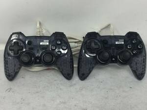 EY-364 operation goods set PS3 wired controller HORI PAD3 mini clear black ream . Hori 