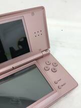 FY-439 動作品 ニンテンドーDS Lite 本体 USG-001 メタリック ロゼ 任天堂 本体のみ_画像6