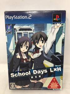 FY-474 PS2 School Days L×H 限定版 SONY