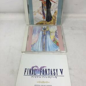 FY-587 サントラ CD ファイナルファンタジー5 オリジナルサウンドヴァージョン FINAL FANTASY5 サウンドトラックの画像5