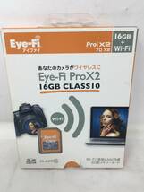 FY-633 Eye-Fi Japan 無線LAN搭載SDメモリーカード Eye-Fi Pro X2 16GB_画像1