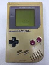 GY-444 動作品 任天堂 Nintendo ニンテンドー 初代ゲームボーイ GAMEBOY DMG-01 グレー DMG-01_画像1