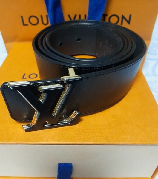 価格交渉しないでね。最終値下げ！Louis Vuitton　 ルイヴィトン ベルト ブラック 黒　size合う方必見！！！