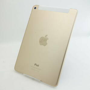 【ジャンク】iPad mini4 16GB ゴールド キャリア不明 Cellularモデル アクティベーションロック 電源NG 部品取り用の画像2